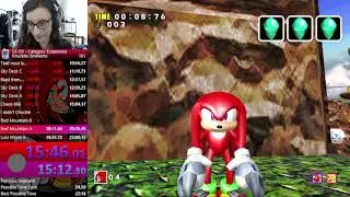 SADX Knuckles' Red Mountain in 8.76 SS
