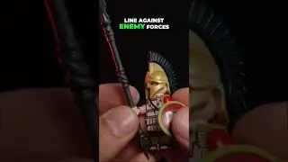Greek Hoplite: Ancient Greek Lego Warrior! #shorts