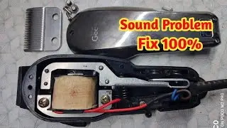 How To Fix Geepas Trimmer Machine Noisy Sound Problem \\ Geepas hair trimmer Repair