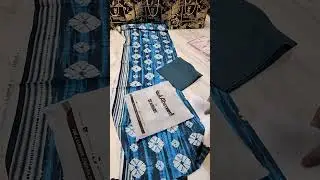 Платье-тройка Gul Ahmed Lawn с цифровым принтом