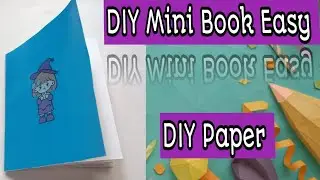 DIY Mini Book Easy II DIY Origami Easy II How To Make a Mini Book Easy from Paper Crafts