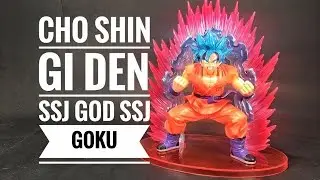 Cho Shin Gi Den SSJ God SSJ Goku-Episode 58