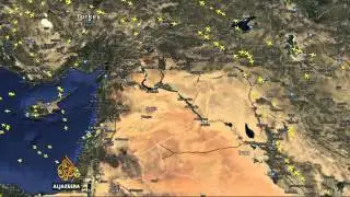 Airlines assess risks above war zones