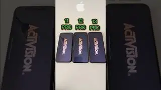 iPhone 11 Pro VS 12 Pro VS 13 Pro Call Of Duty Test