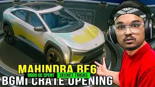 MAHINDRA BE 6 BGMI 9000 UC CRATE OPENING