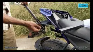 #yamaha #R15v3 #Top #Rack #Installation | #JEMIndiaa | #MT15