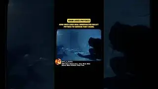 John Wick Used Real Underwater Bullet Physics In This Scene! 🔥🌊 | #johnwick