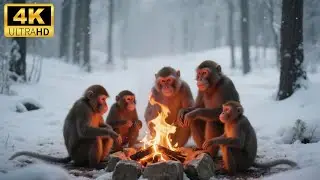 🔥 Timeless Fireplace Ambience | Jungle Evening Fire Sounds for Sleep, Relax & Study (5 Hours)