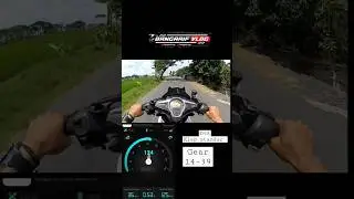 tes top speed Jupiter MX bore up menggunakan gps #shorts #jupitermx #mx135