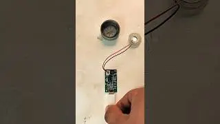 Simple Cold Mist Sensor Setup! 💨#DIY #Arduino #Humidifier #SensorProject #CoolMist #SimpleProject