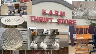Thrift with me at the Karm Store. Rae Dunn