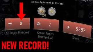 Best Ever War Thunder Sim Flight | Typhoon Mk Ib | Enduring Confrontation