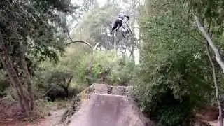 Ryan Nyquist with a No Footed Can Can Barspin on his MTB.