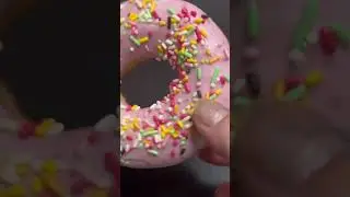 Colorful Chocolate and Strawberry Doughnuts 🍩😋#viral #shorts