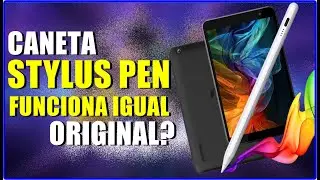 CANETA TOUCH-SCREEN UNIVERSAL STYLUS PEN SUBSTITUI APPLE PENCIL | ANÁLISE, TESTES E DICAS