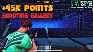 NEW SHOOTING GALLERY MODE | +45k POINTS! PUBG NEW STATE