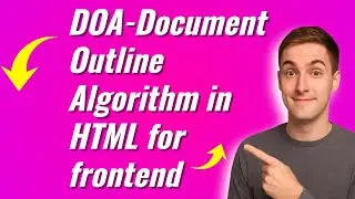 Document Outline Algorithm in HTML || Better SEO || Better Accessibility
