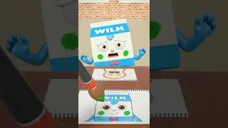 Magic paint🎨 #shorts #shortvideo