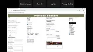 Selenium with Java Training - Class 19 - Alerts, Keys Class, Actions Class, Child Windows and frames