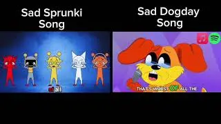 Sad Sprunki vs Sad Dogday. Who wins? (Credits to @BENJIxScarlett)