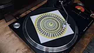 JOHN LENNON / INSTANT KARMA / 45 RPM ZOETROPE DISC / PRESTO 6N RECORD LATHE / 8