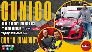 CUNICO ed il 1000 Miglia UMANO - con Il Ciambro - Puntata 1 Stagione 1