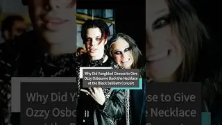 Why Did Yungblud Choose to Give Ozzy Osbourne Back the Necklace at the Black Sabbath Concert #usa
