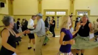 Contra dancing at Carrillo Ballroom June 27th 2010