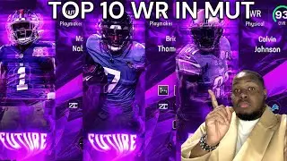 Top 10 Wide Receivers in Madden 25 Ultimate Team (MUT) - Best WRs Ranked