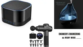 Magicteam Sound Machines White Noise | TOLOCO Massage Gun | Cloud Massage Shiatsu Foot Massager