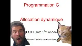 ESIPE info 1 : CM 6 Prog C sur l'allocation dynamique