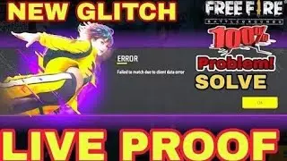 failed to match due to client data error | free fire failed to match due to client data error 2026