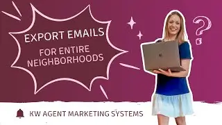 Export Emails from ReMine in the MLS for KW Command