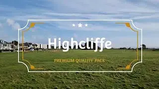 Highcliffe, Beach, Castle, Houses & Streets [UK Dorset] 4K @Life_is_Beautifulll_