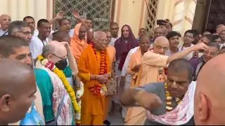Association Of Iskcon Devotees | Prabhupada Disciples | Lokanath Swami | Iskcon Temple Dance Video