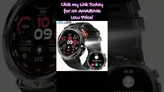 Smart Watch Review: High-Def Touchscreen, Flashlight, Call Answering Fitness Tracking Android iPhone