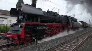 🚂 Volldampf-Abfahrt! 35 1097-1 verlässt Butzbach Richtung Weinfest 🍷