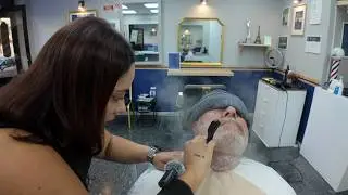 Watching a PRO Barber Work: Vit&oacute;ria's Expert Grooming Techniques (ASMR Vibes)