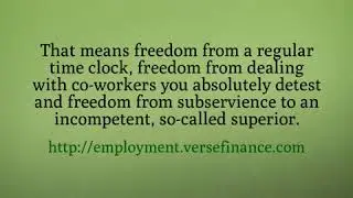 The Varied Nature of Self Employment Benefits