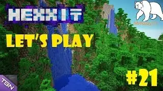 Hexxit - Let's Play - Part 21 - Manyullyn/Alumite/Ardite Longsword!