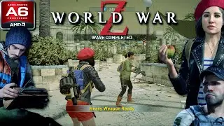 World War Z: Multiplayer (AMD A6, Radeon R4 Graphics) Low End PC (512MB)