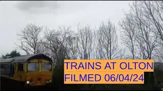 trains at olton 06/04/24
