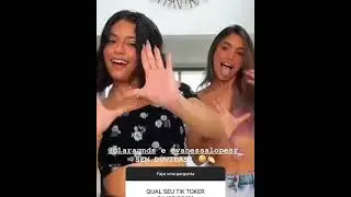 clara gends e Vanessa Lopes s&atilde;o as preferidas do Tiktoks (clara Garcia 2 Vanessa Lopes)