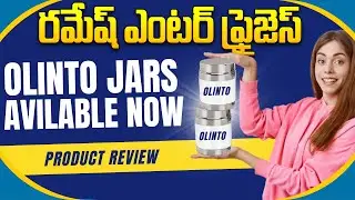 Best Kitchen Storage Jars - Olinto jars Review & Features | A to Z Big Bazaar | Ramesh Enterprises