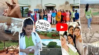 Veterinary Student visiting a Farm 💕 // TANUVAS