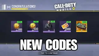 *NEW* CALL OF DUTY MOBILE NEW CP REDEEM CODES JANUARY 2025 | CODM NEW CP REDEEM CODES JANUARY 2025
