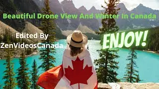 CANADA Beautiful Cinematic drone footage,Winter In Canada |Montreal|Music 2020