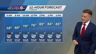 Canadian wildfires affecting Kansas City's air quality