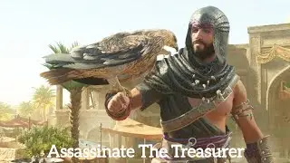 Assassins Creed Mirage / Assassinate The Treasurer/ Quest/ GILDED BUTTERFLIES Walkthrough Gameplay
