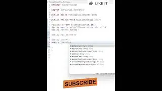 Java Program to check a string palindrome #coding #java#shorts#string #palindromestring #shorts